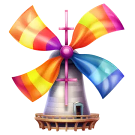 an image of a windmill