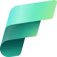 a green logo with the letter f on it
