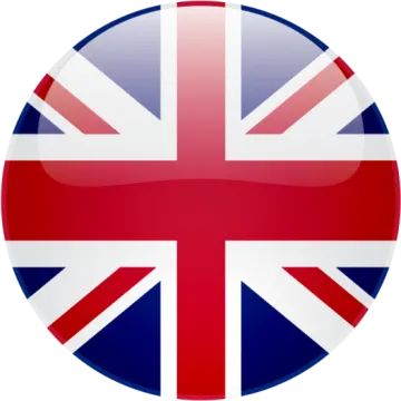 the british flag in a circle