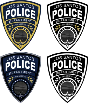 four logos for the oss police department