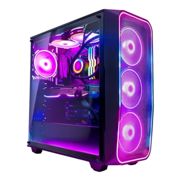 a large main image of the cougant gaming pc computer case