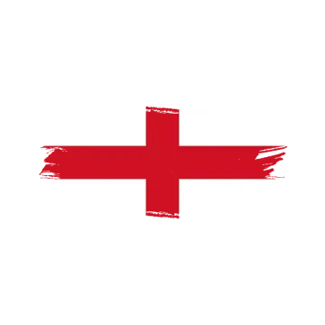 a red cross on a white background