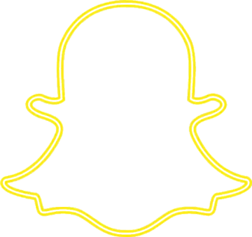 a line drawing of a yellow snap logo