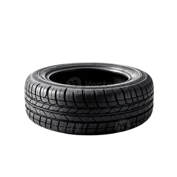 a tire on a white background