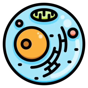 a blue plate with an orange eye on it