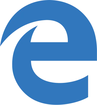 the microsoft edge logo