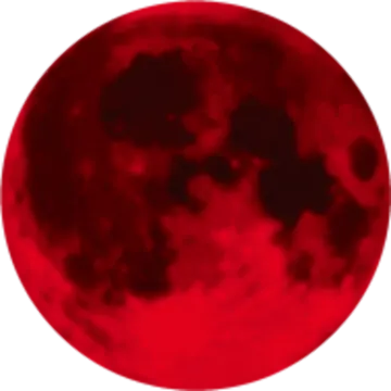 the full red moon
