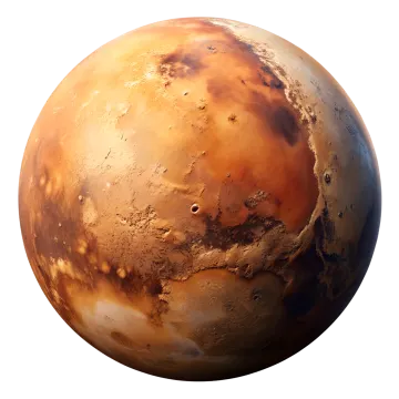 an image of the planet mars