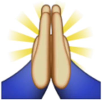 a pair of hands with the sun shining behind them
