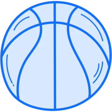a basketball ball on a white background
