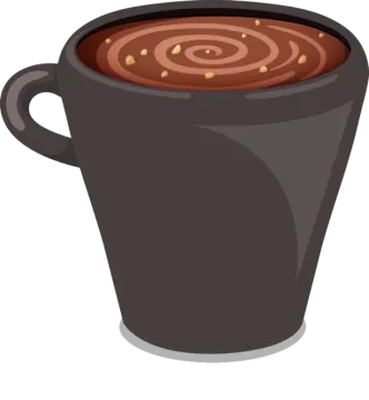 a cup of hot chocolate