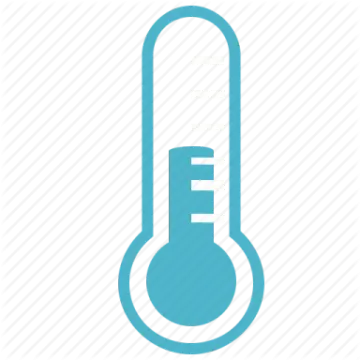 a thermometer icon