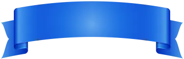 a blue ribbon on a white background