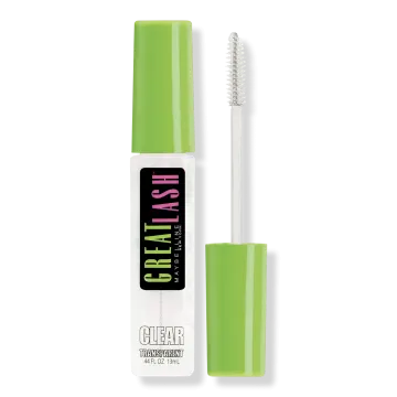 a green mascara with a white tube next to it