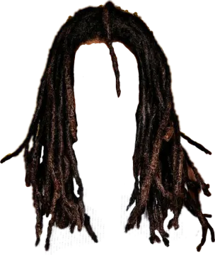 a close up of dread dread hair