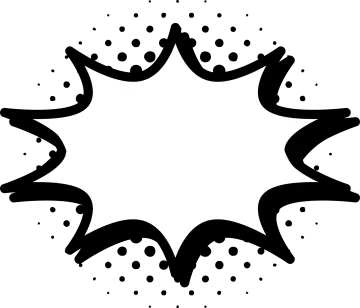 a black and white image of a star