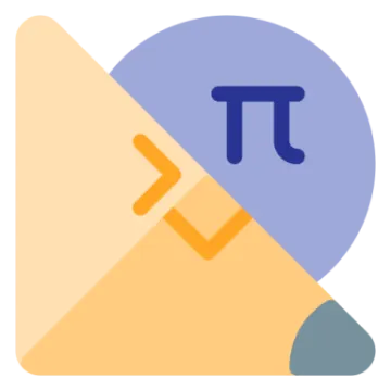 a flat icon with the letter t on it