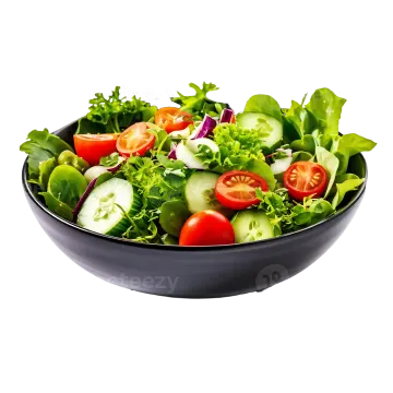 a black bowl filled with fresh vegetables