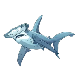 a shark with its mouth open