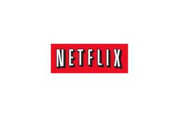 the netflix logo on a white background