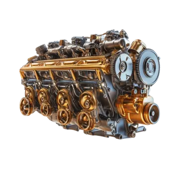 an image of the engine on a white background