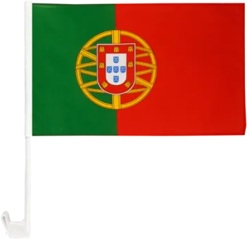 a portugal flag on a white background