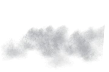 a group of smokes on a white background
