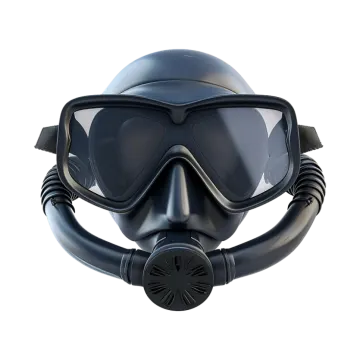 a scuba mask with goggles on it