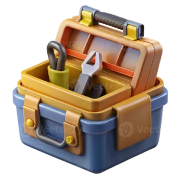 a tool box with tools in it