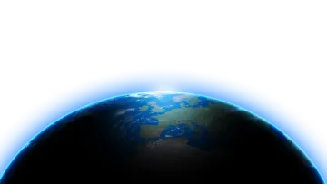an image of the earth from space