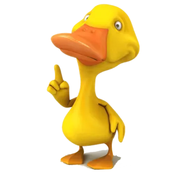 a yellow rubber duck