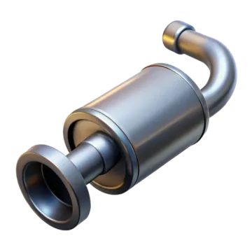 an image of a stainless exhaust pipe