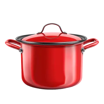 an image of a red pot