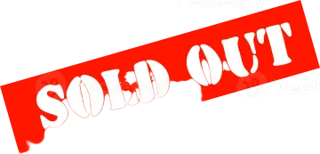 the word sold out on a white background