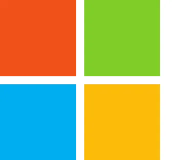 the microsoft logo