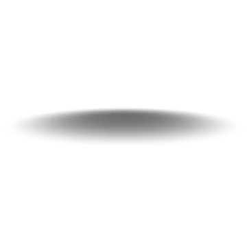 a white circle with a shadow on it