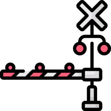 a black and white line drawing of a street sign