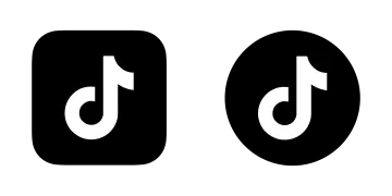 a black and white logo with the letter d on it