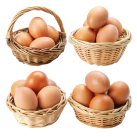 eggs in a basket