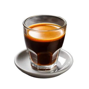 a cup of coffee on a saucer