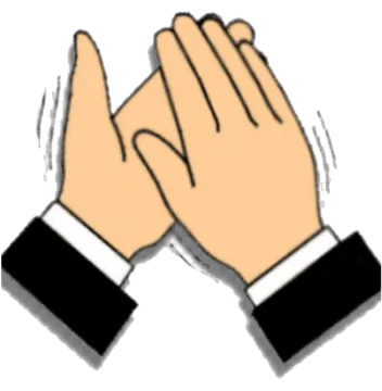 a pair of hands clasped over each other hands
