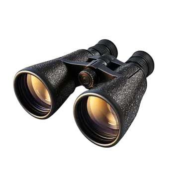 a pair of binoculars on a white background
