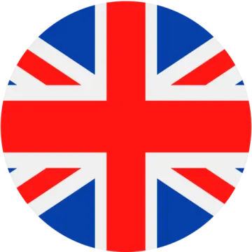 the british flag in a circle
