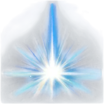 a star in the middle of a white background