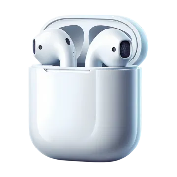 a white apple airpods