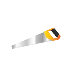 the logo of a chainsaw