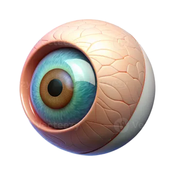 an image of a human eye