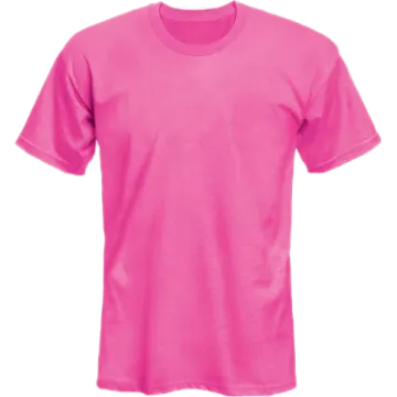 a pink t shirt on a white background