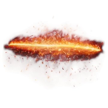 a close up of a fire on a white background