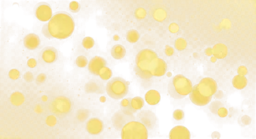 a white and yellow background with circles
